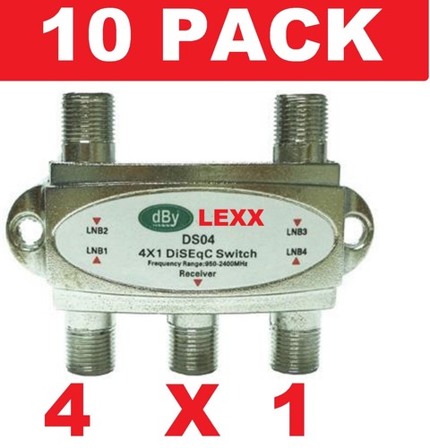 Diseqc 4x1 satellite - 10,